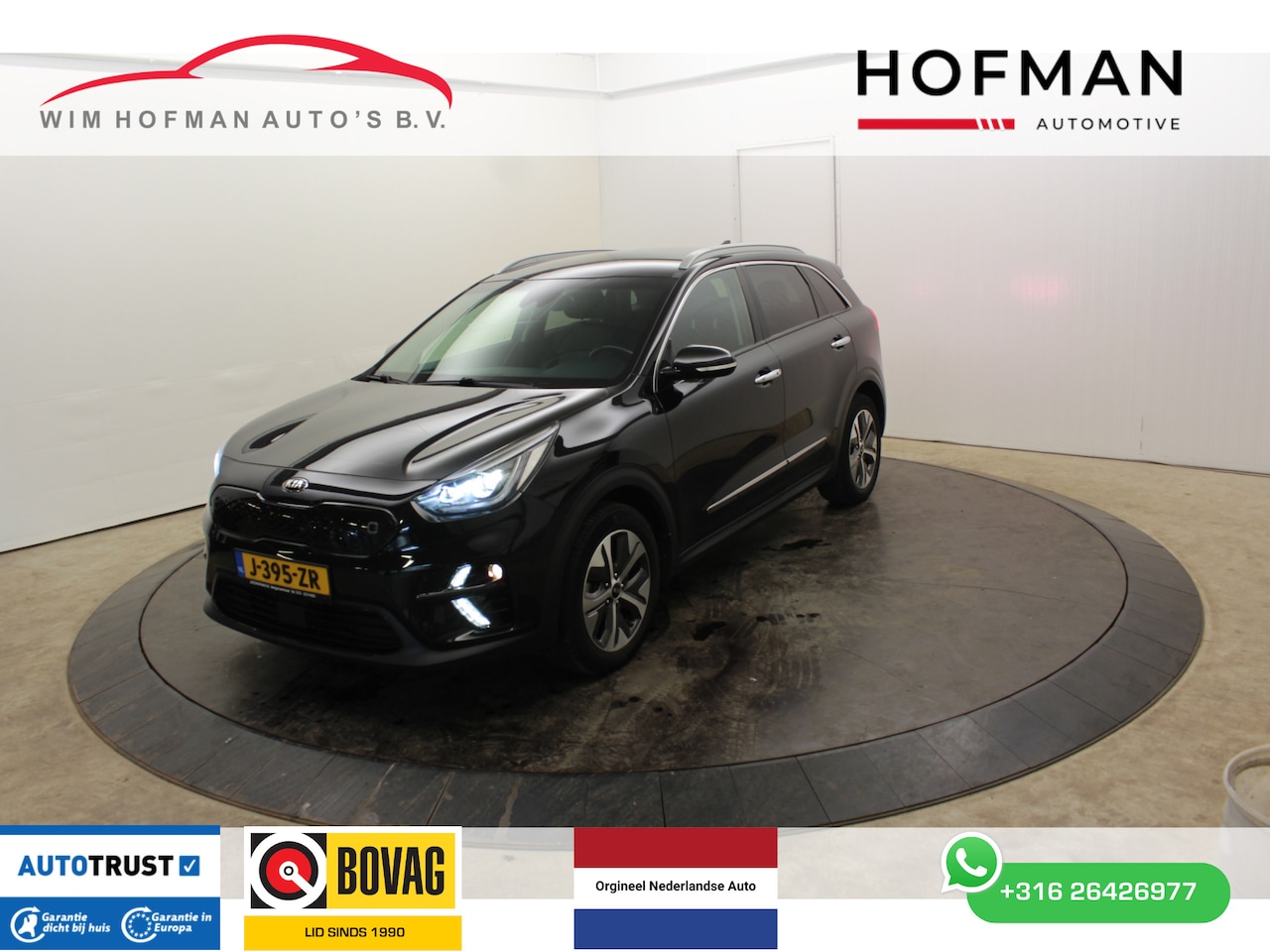 Kia e-Niro - ExecutiveLine 64 kWh 100% SOH Cam Trekh Mem-Seats Vol Leder JBL Key-less Winterpack - AutoWereld.nl