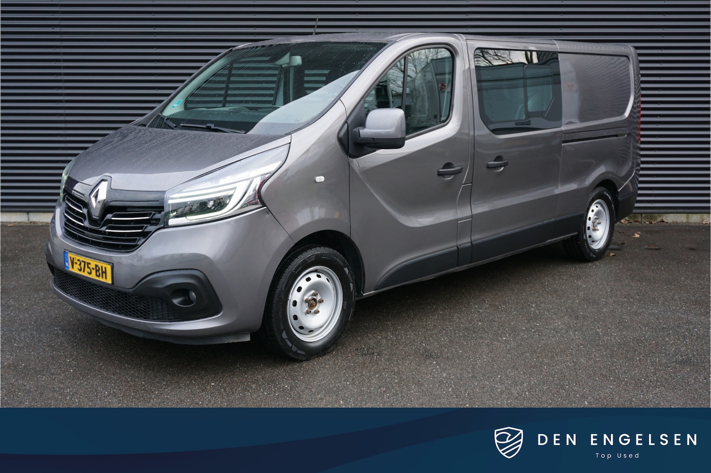 Renault Trafic - 146pk Euro6 L2H1 Dubbele cabine 2x Schuifdeur Navi Trekhaak Cruise control 17" Velgen - AutoWereld.nl