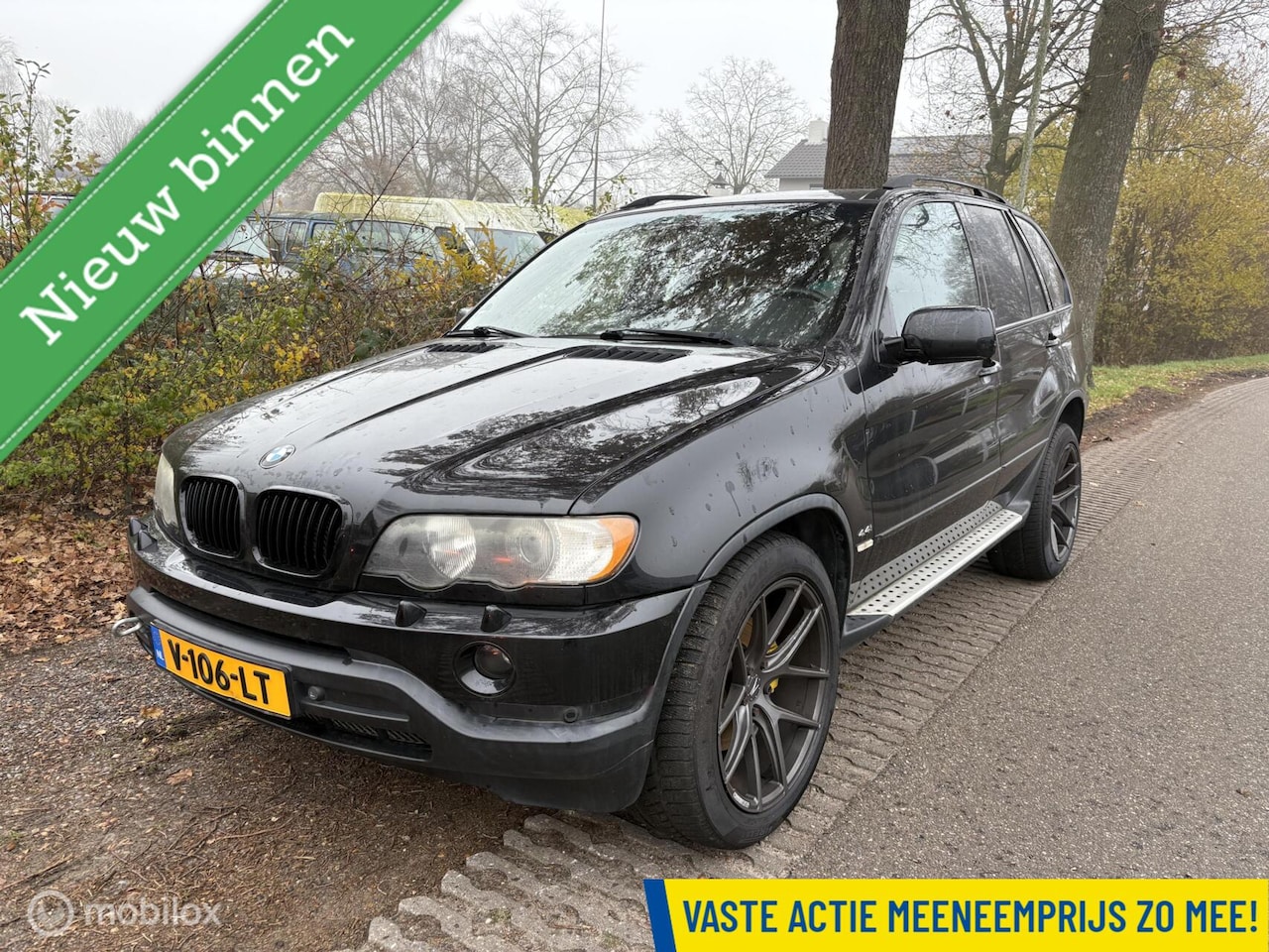BMW X5 - 4.4 I V8 van uitvoering ! Grijs kenteken - AutoWereld.nl