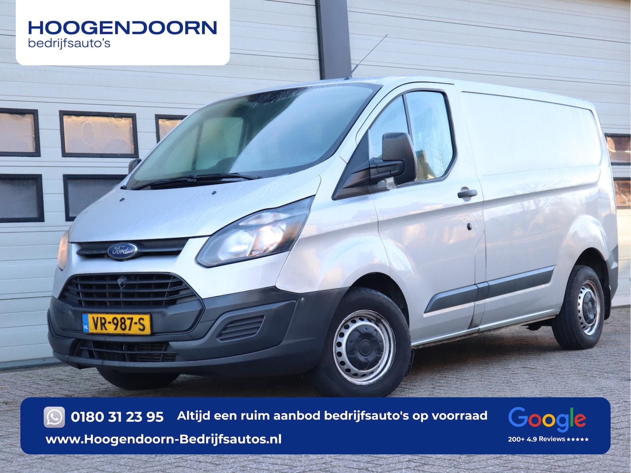 Ford Transit Custom - 2.2 TDCI 101pk - Airco - Trekhaak - 3 Zits - AutoWereld.nl