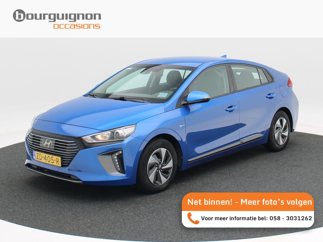 Hyundai IONIQ - 1.6 GDi i-Motion 141 Pk | LED | Adaptive Cruise | Achteruitrijcamera | Climate Control | B - AutoWereld.nl