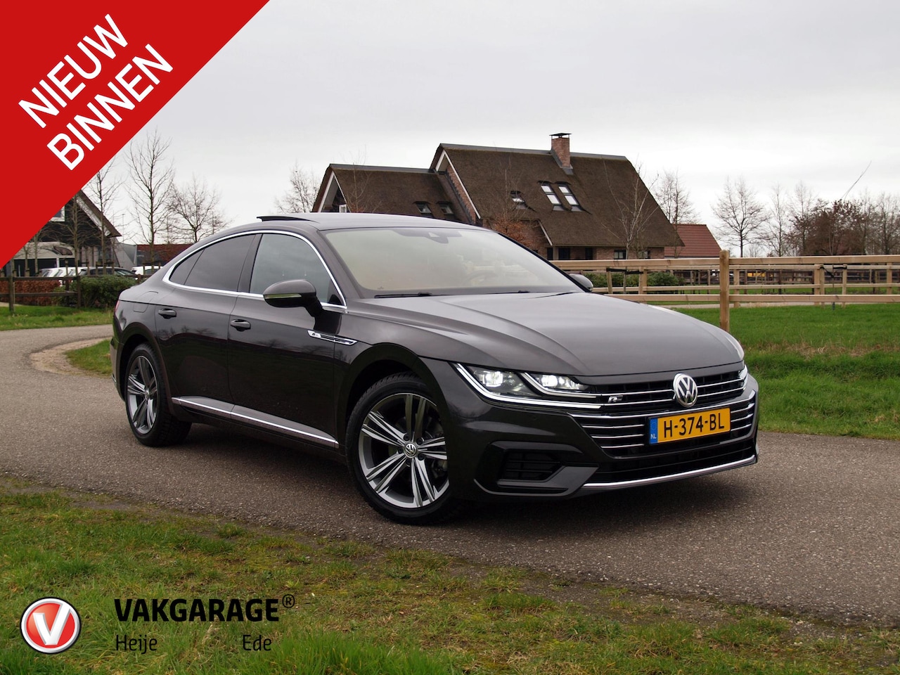 Volkswagen Arteon - 2.0 TSI Business R Exclusive Elektrisch glazen Panorama-dak | 2X R-Line | Virtual Cockpit - AutoWereld.nl