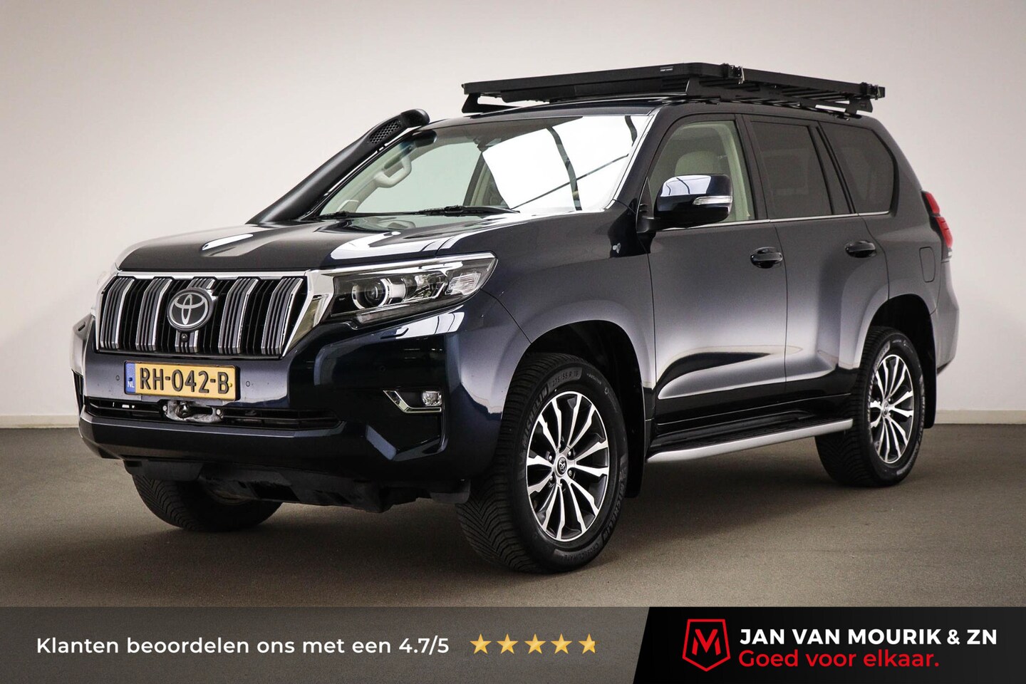 Toyota Land Cruiser - 2.8 D-4D Executive 7p. | STOELVENTILATIE | DAKDRAGER | 360 CAMERA | TREKHAAK - AutoWereld.nl
