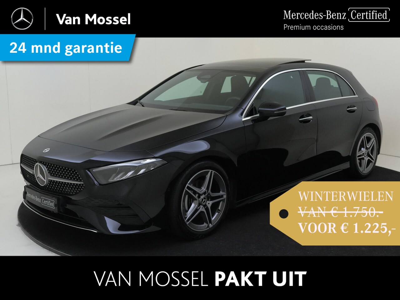 Mercedes-Benz A-klasse - 180 AMG-Line / Stoelverwarming / Achteruitrijcamera / Panorama-schuifdak - AutoWereld.nl