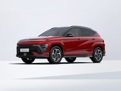 Hyundai Kona - 1.6 GDI HEV N Line Sky € 4000, - korting | Airco (automatisch) | Audio installatie high en