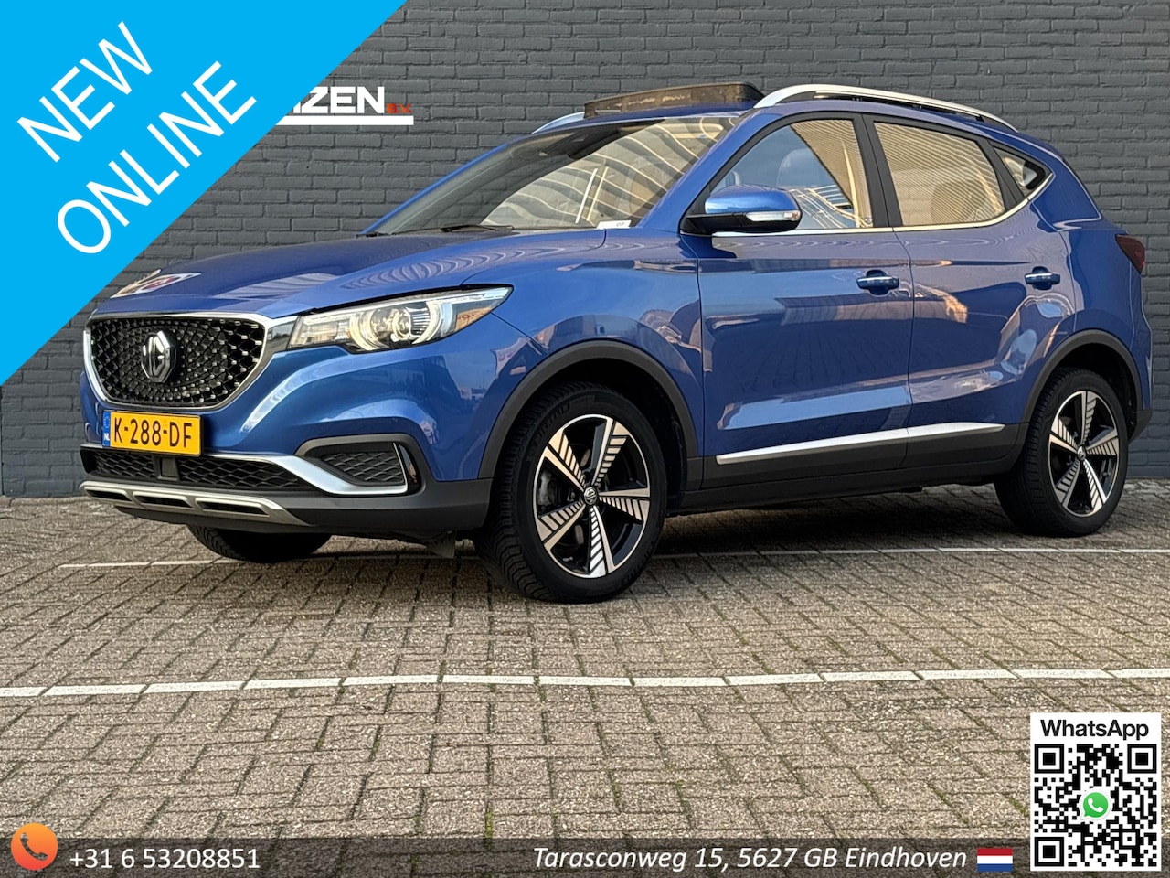 MG ZS - Luxury 45 kWh | € 8.800,- NETTO! | Leder | Pano | Airco | Cruise | Navi | Camera | Stoelve - AutoWereld.nl