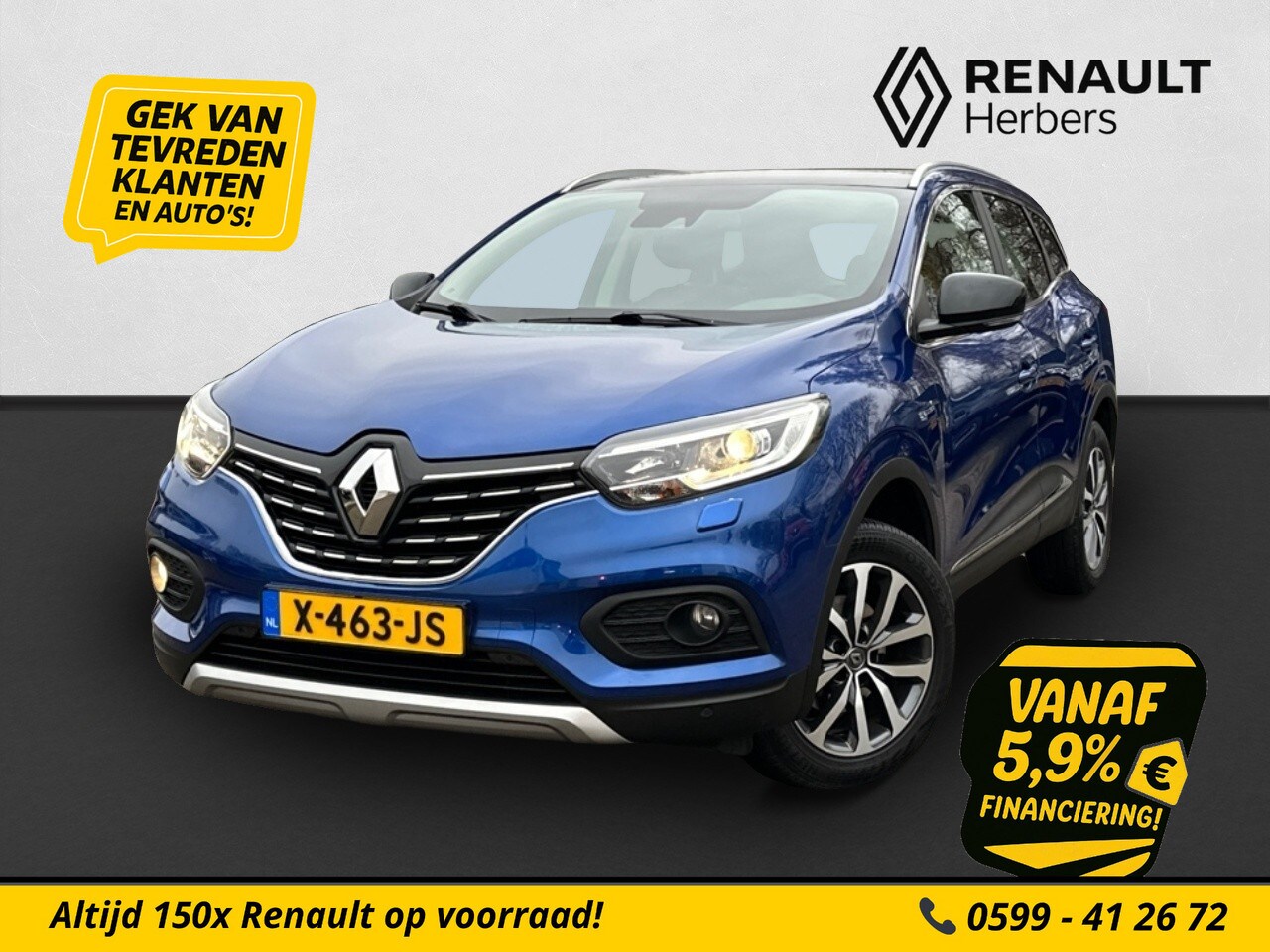 Renault Kadjar - 1.3 TCe Intens CAMERA / PANORAMA / STOELVERWARMING / CLIMATE - AutoWereld.nl
