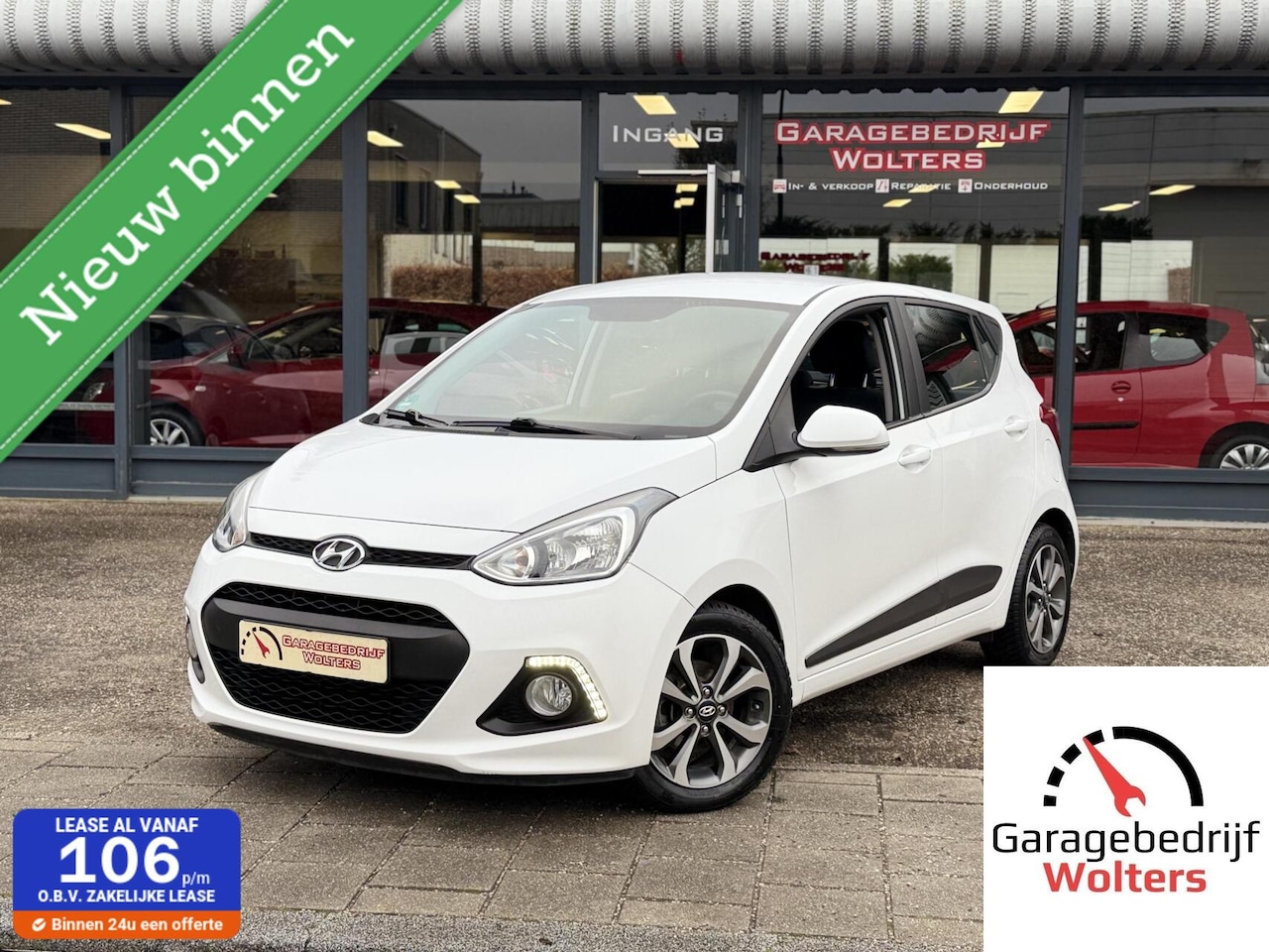 Hyundai i10 - 1.0i i-Motion stuur+stoelverwarm. ecc lmv - AutoWereld.nl