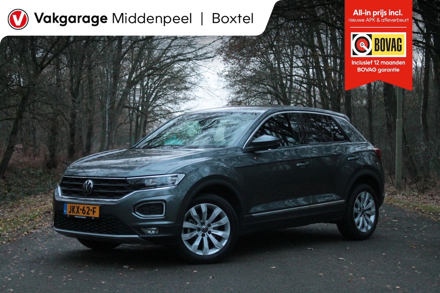 Volkswagen T-Roc - 1.5 TSI Sport | Carplay | ACC | Camera - AutoWereld.nl