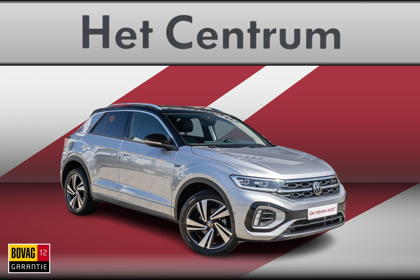 Volkswagen T-Roc - 1.5 TSI 150PK Automaat R-Line / Keyless / App connect / Ad. Cruise Control / Virtual Cockp - AutoWereld.nl