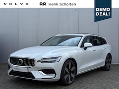 Volvo V60 - T6 Plug-in hybrid AWD Plus Bright, Panoramadak | Verwarmbare voorstoelen, achterbank en st