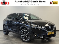 Nissan Qashqai - 1.3 MHEV Xtronic Business Premium ACC/PDC/360 Camera Leder Automaat Head-Up 24 maanden gar