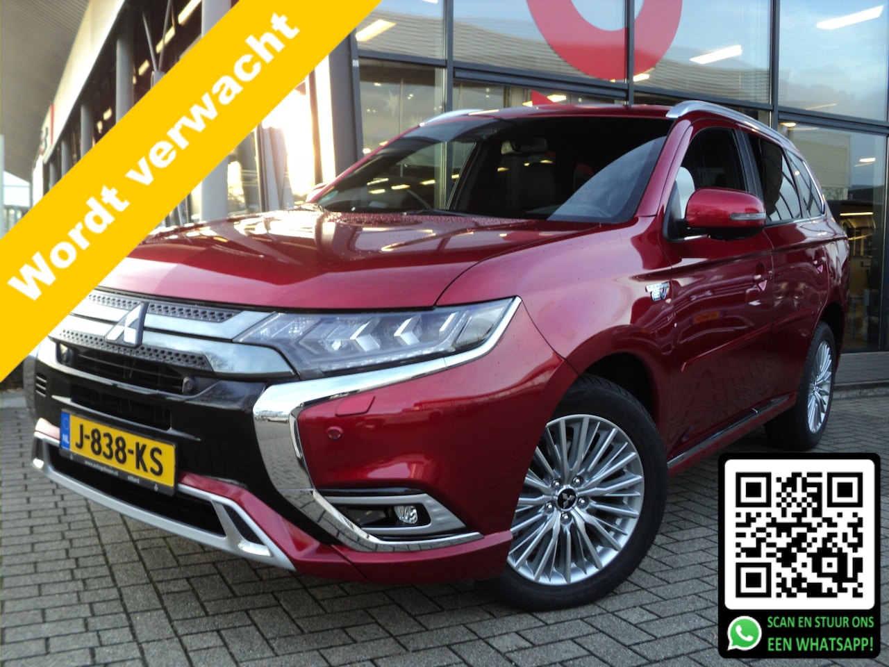 Mitsubishi Outlander - 2.4 PHEV Instyle | 4WD | AUTOMAAT | 240 PK | TREKHAAK | LEDER | 1E EIGENAAR | DEALER ONDER - AutoWereld.nl
