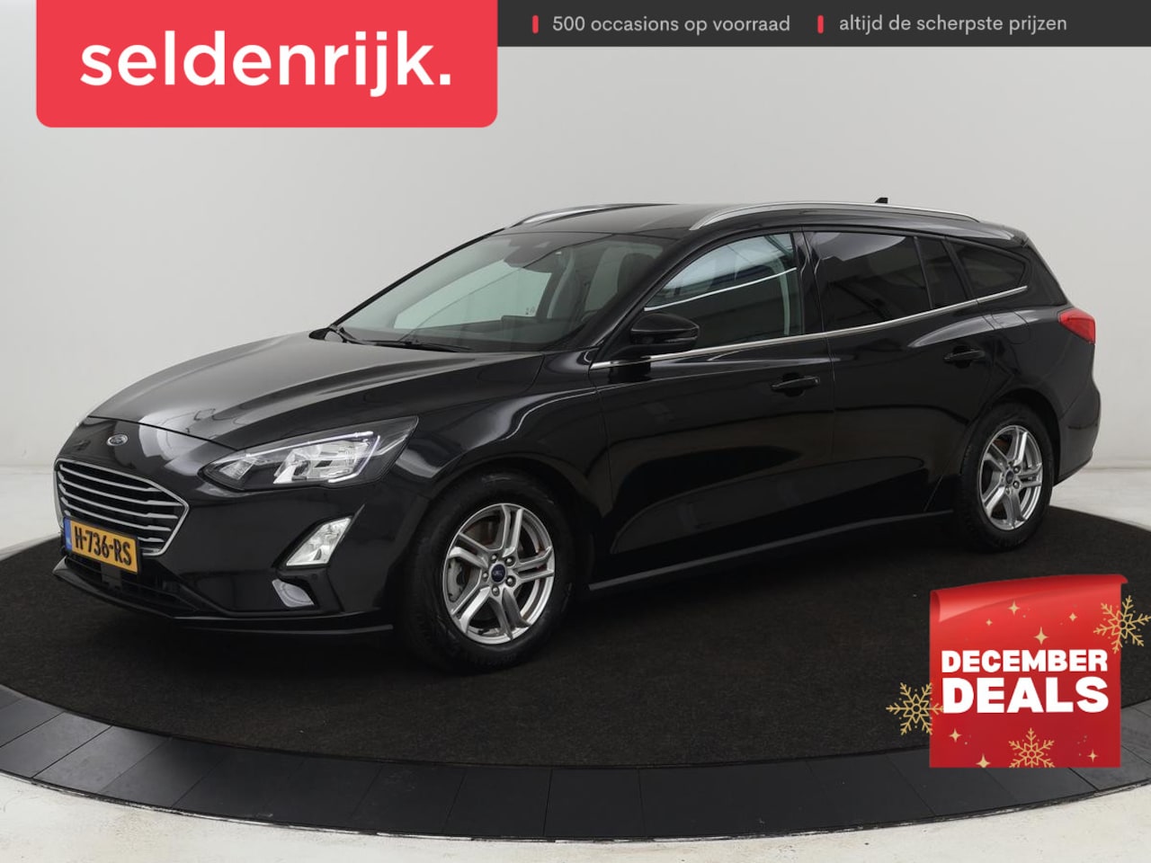 Ford Focus - 1.5 EcoBoost Titanium | Trekhaak | Stoel & stuurverwarming | Camera | Carplay | Navigatie - AutoWereld.nl