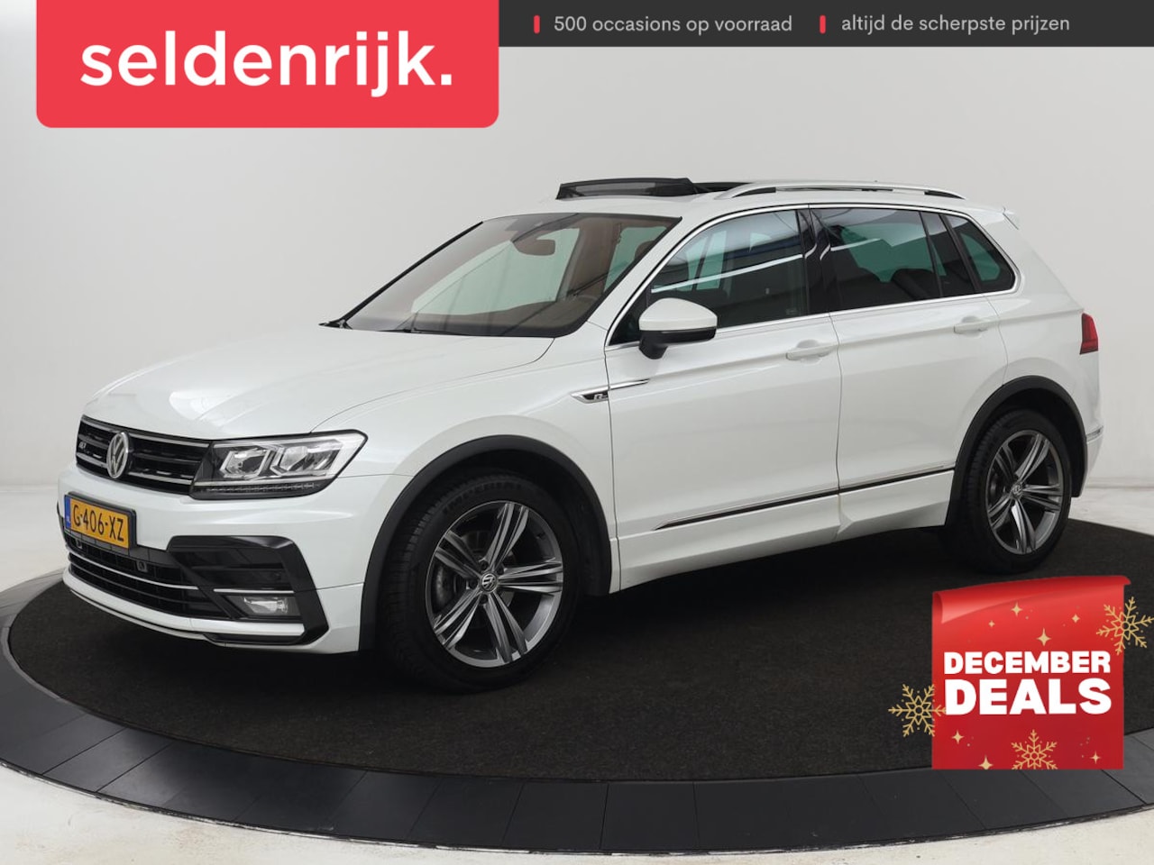 Volkswagen Tiguan - 1.5 TSI R Line | Panoramadak | Stoelverwarming | Carplay | Massage | Dynaudio | Keyless | - AutoWereld.nl