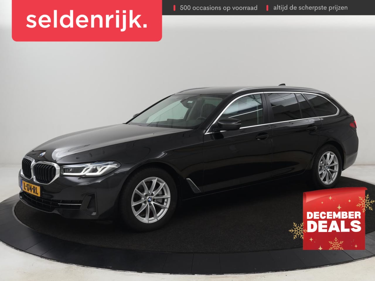 BMW 5-serie Touring - 520i Business Edition Plus | Nappaleder | Stoelverwarming | Carplay | Laserlicht | Navigat - AutoWereld.nl