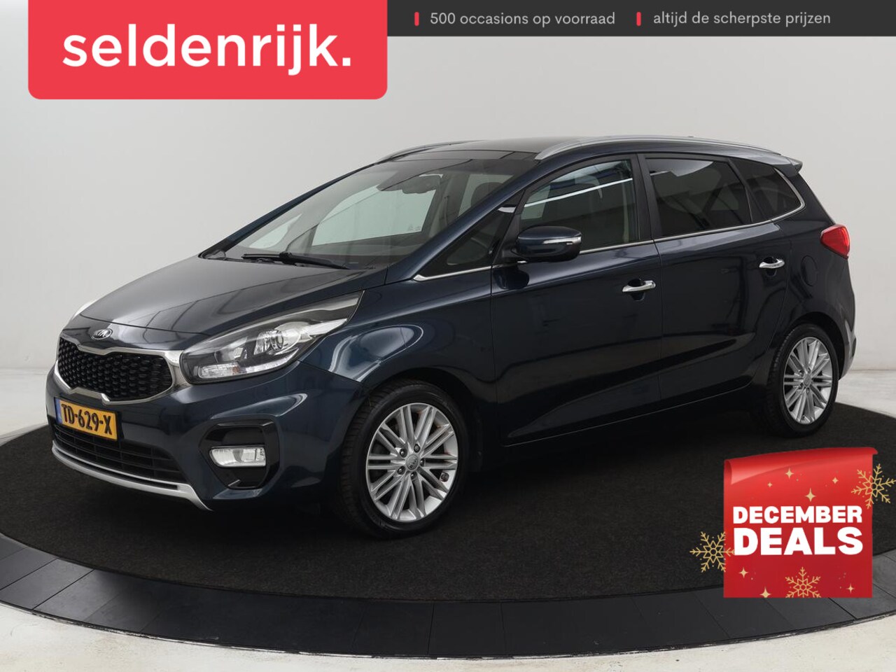 Kia Carens - 1.6 GDi ExecutiveLine 7-Persoons | 1e eigenaar | Panoramadak | Leder | Stoel & stuurverwar - AutoWereld.nl