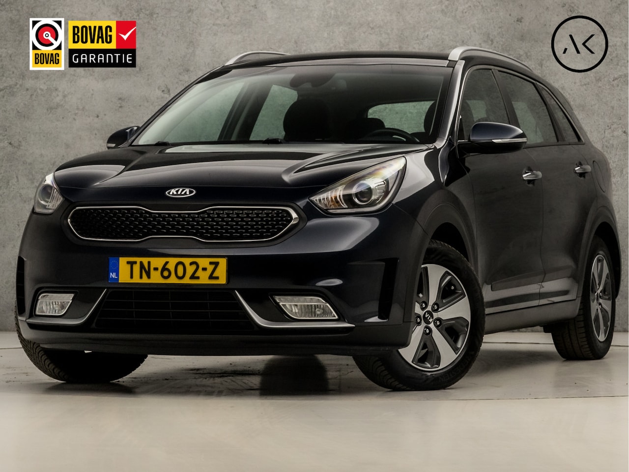 Kia Niro - 1.6 GDi Hybrid Dynamic 142Pk Automaat (APPLE CARPLAY, NAVIGATIE, CAMERA, LEDER, SPORTSTOEL - AutoWereld.nl