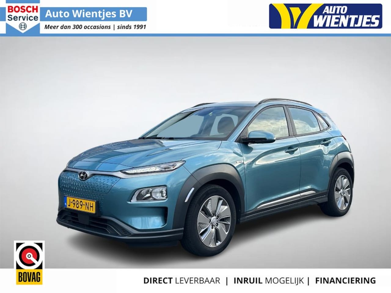 Hyundai Kona Electric - EV Comfort 64kWh 3-Fase | SOH 100% | Navi | Camera - AutoWereld.nl