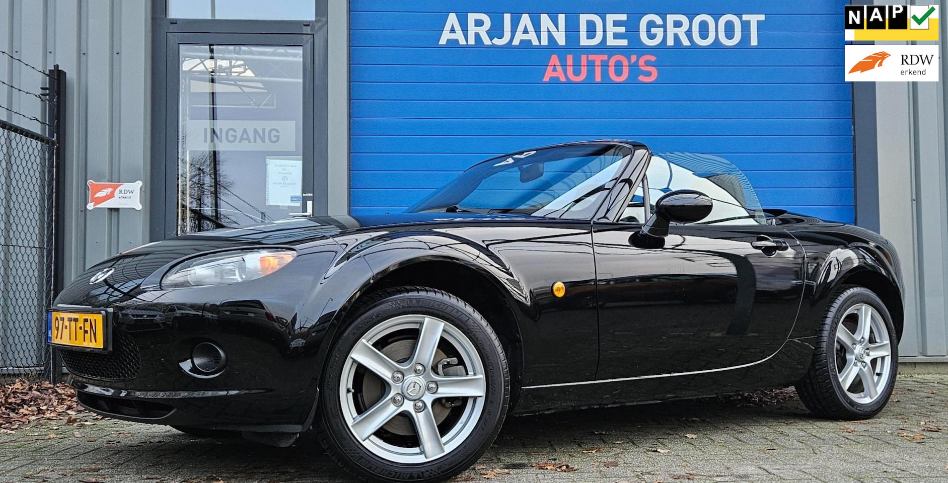 Mazda MX-5 Roadster Coupé - 1.8 Touring 127PK Cabrio Top staat! NAP - AutoWereld.nl