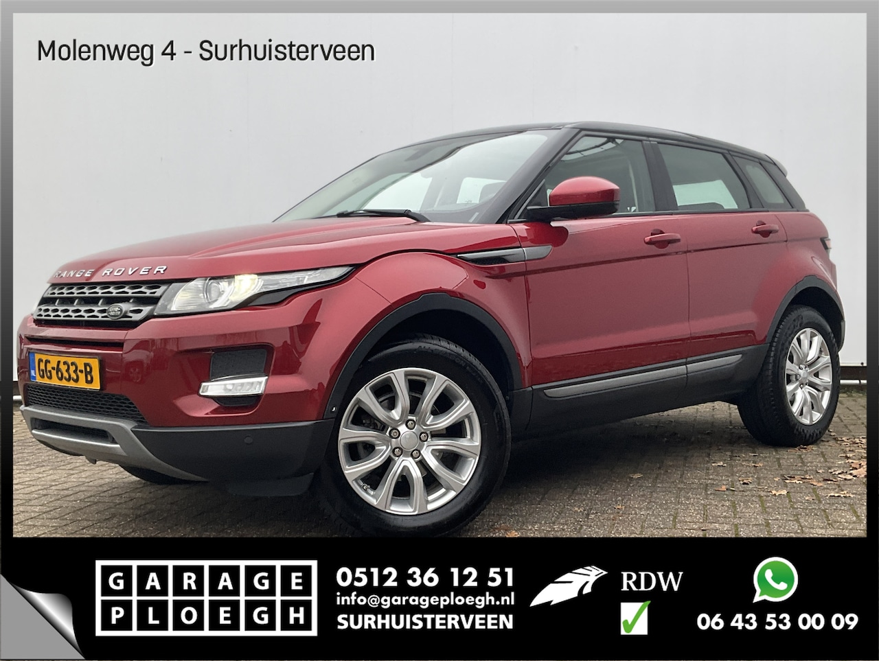 Land Rover Range Rover Evoque - 2.0 Si 4WD Automaat Trekhaak Pano Meridian Leer Elek.klep Voll.Onderhouden! - AutoWereld.nl