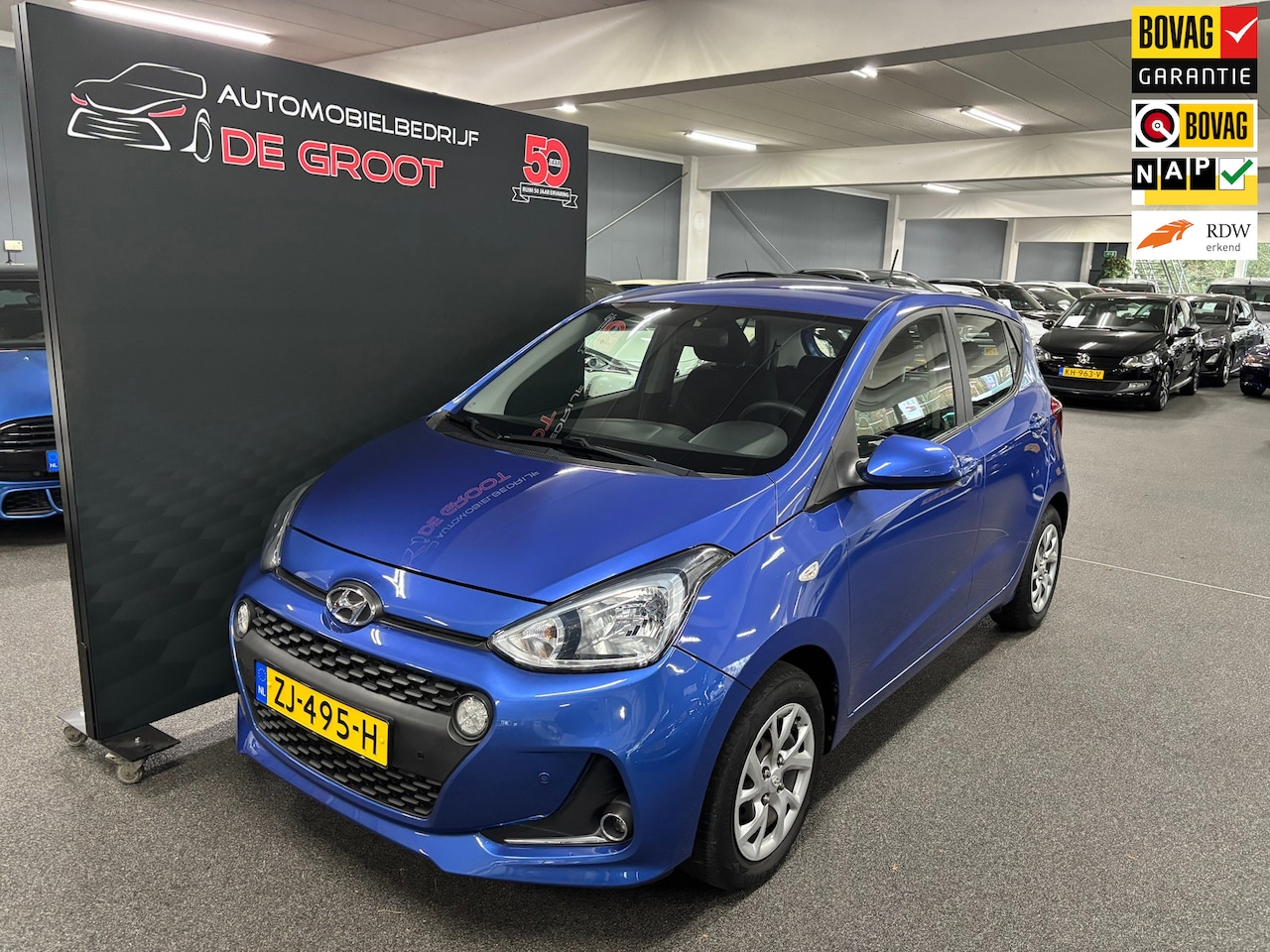 Hyundai i10 - 1.0i Comfort 5p./ Nederlandse auto/ Eerste eigenaar/ Automaat/ Navi/ Airco - AutoWereld.nl