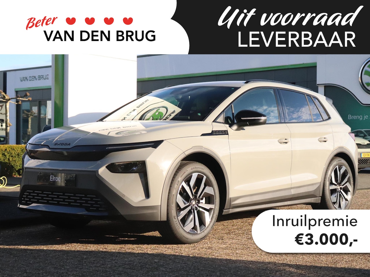 Skoda Elroq - 85 Sportline Edition | Trekhaak | PDC V+A | Stoel + stuurverwarming | Sunset - AutoWereld.nl