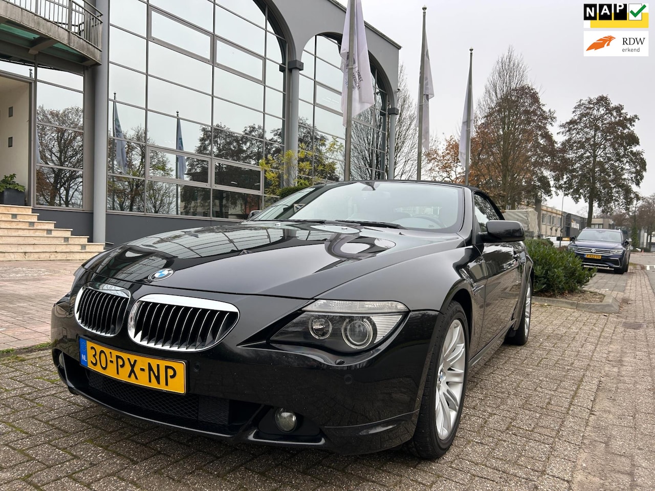 BMW 6-serie Cabrio - 645Ci S aut ,vele opties.apk,boekjes,N.A.P - AutoWereld.nl
