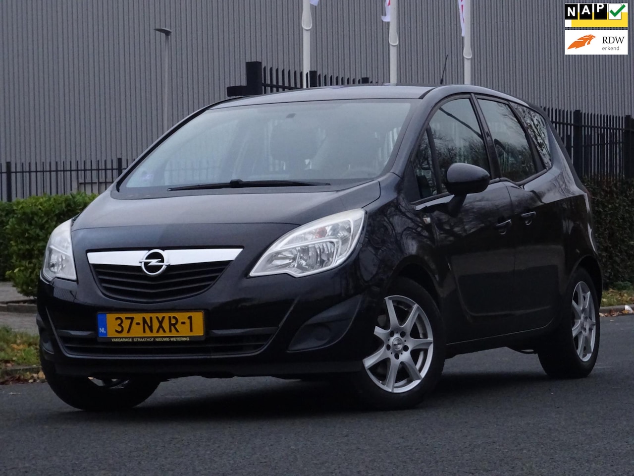 Opel Meriva - 1.4 Turbo Edition NAP/NAVI/AIRCO/CRUISE/NW APK - AutoWereld.nl