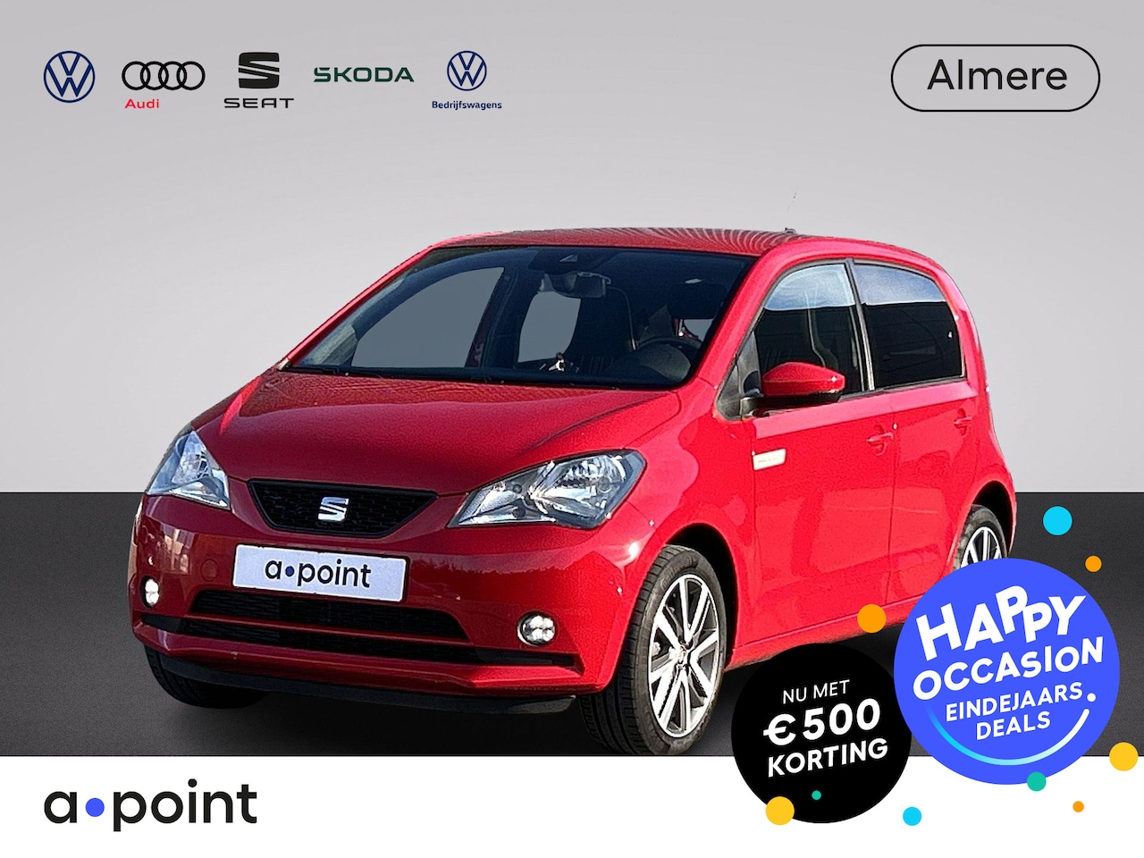 SEAT Mii Electric - electric Plus 83pk | Stoelverwarming | Climatronic | Lichtmetalen velgen | Mistlampen voor - AutoWereld.nl