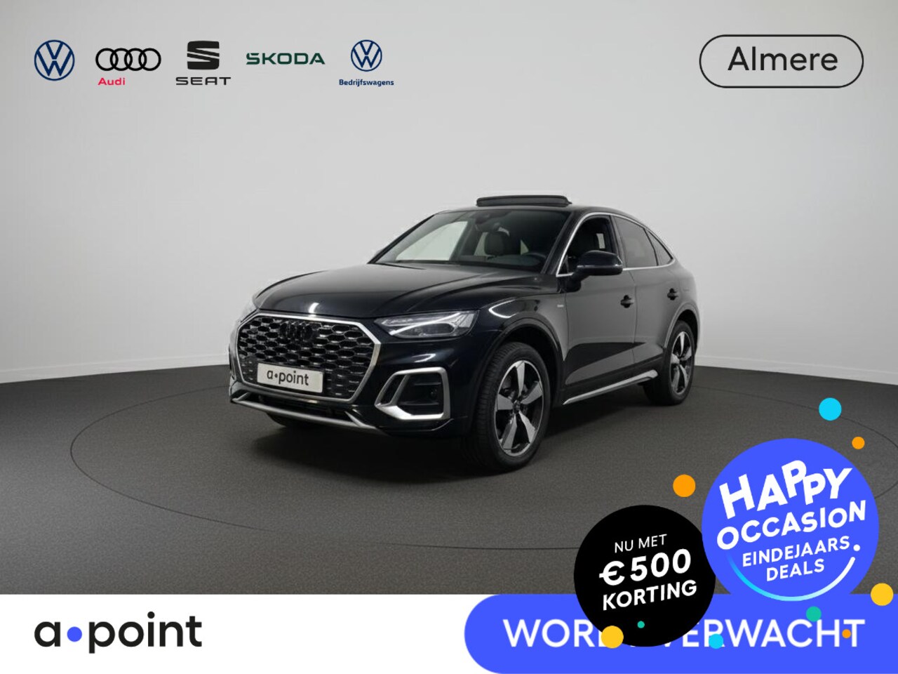 Audi Q5 Sportback - 50 TFSI e S edition 299pk | Komt december binnen | Panoramadak | Head Up Display | Massage - AutoWereld.nl