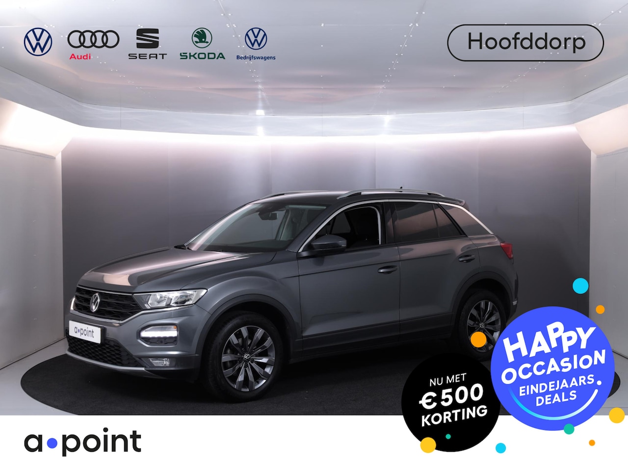 Volkswagen T-Roc - 1.0 TSI Style 115 pk | Navigatie | Parkeersensoren | Autom. airco | Adaptieve cruise contr - AutoWereld.nl