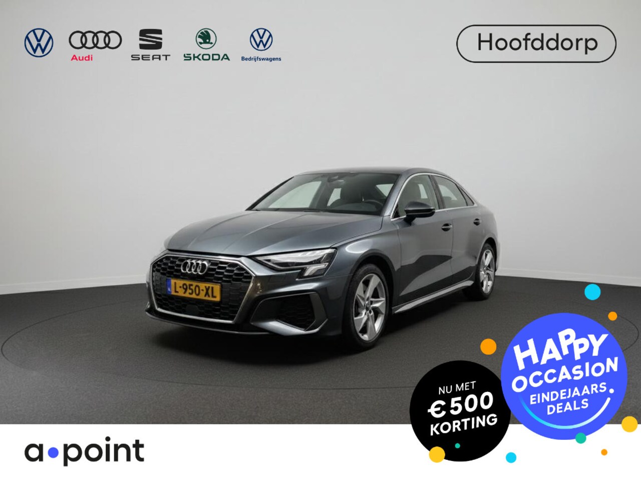Audi A3 Limousine - 30 TFSI S edition 110 pk S-tronic | Navigatie | Parkeersensoren achter | LED koplampen | S - AutoWereld.nl