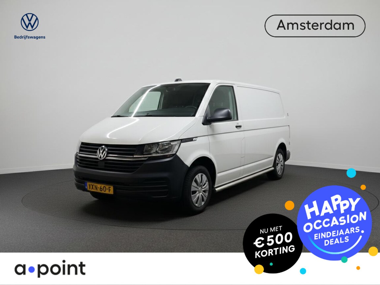 Volkswagen Transporter - 2.0 TDI L2H3 28 110 pk | Verlengde garantie | Navigatie via App | Trekhaak | Parkeersensor - AutoWereld.nl