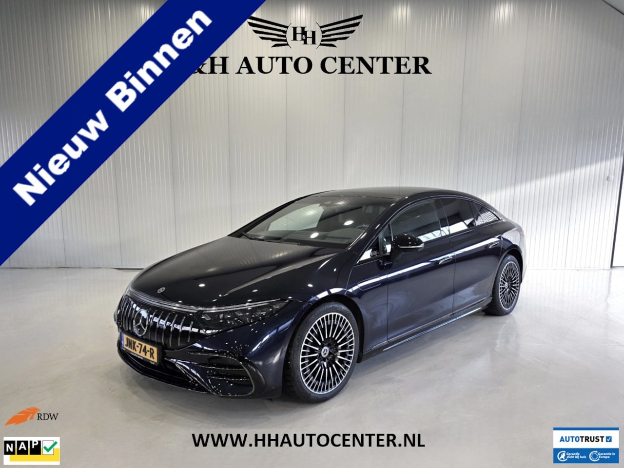 Mercedes-Benz EQS - 580 4MATIC AMG Line 108 kWh |HYPERSCREEN|PANORAMA|CARPLAY| - AutoWereld.nl