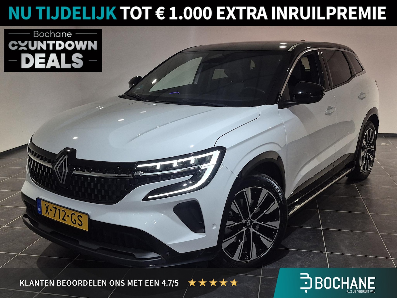 Renault Austral - E-Tech 200PK full hybrid 200 techno Navigatie | Sidesteps | Cruise control - AutoWereld.nl