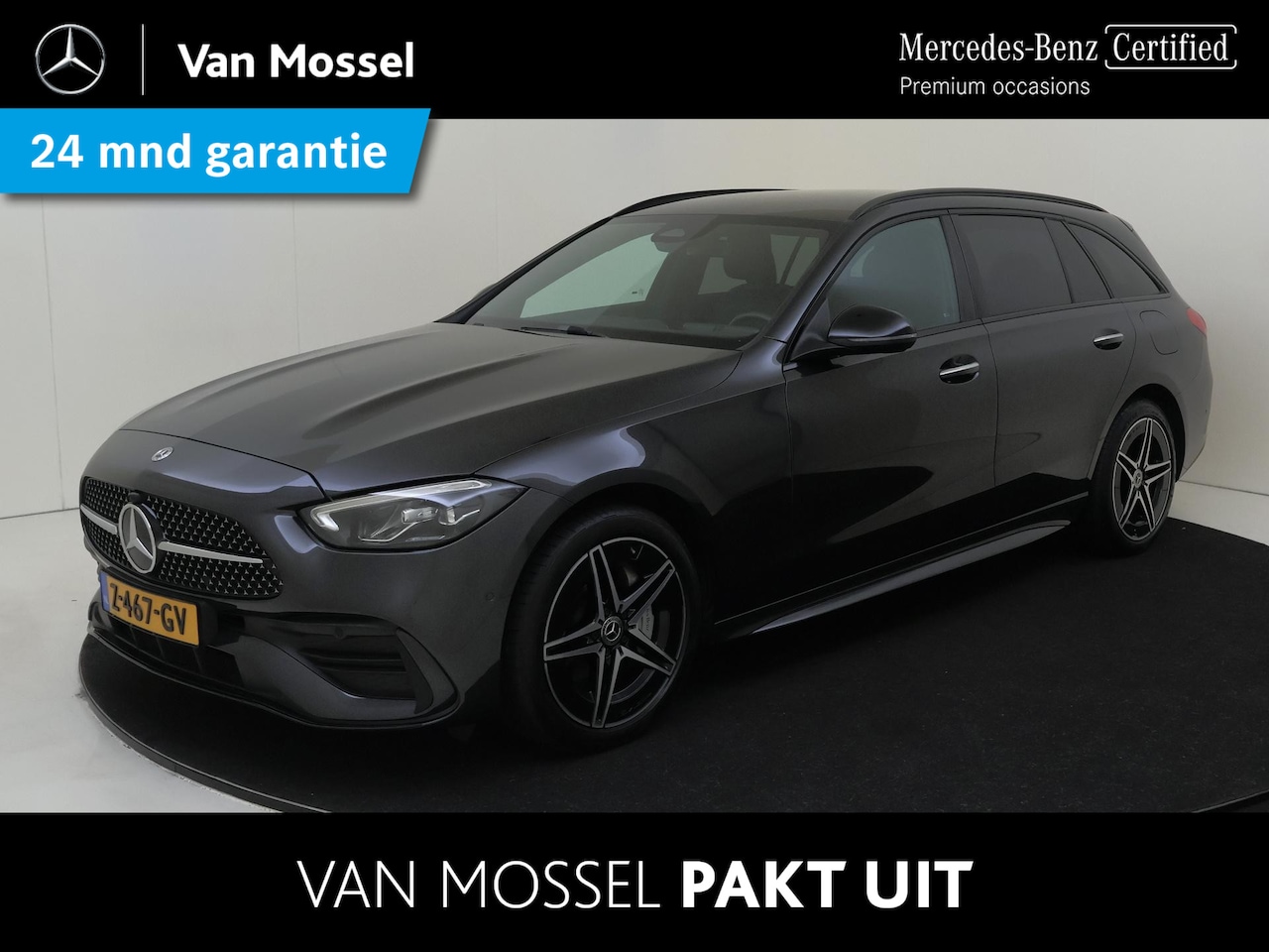 Mercedes-Benz C-klasse Estate - 300 e AMG Line / Stoelverwarming / Achteruitrijcamera / Memory-Stoelen / - AutoWereld.nl