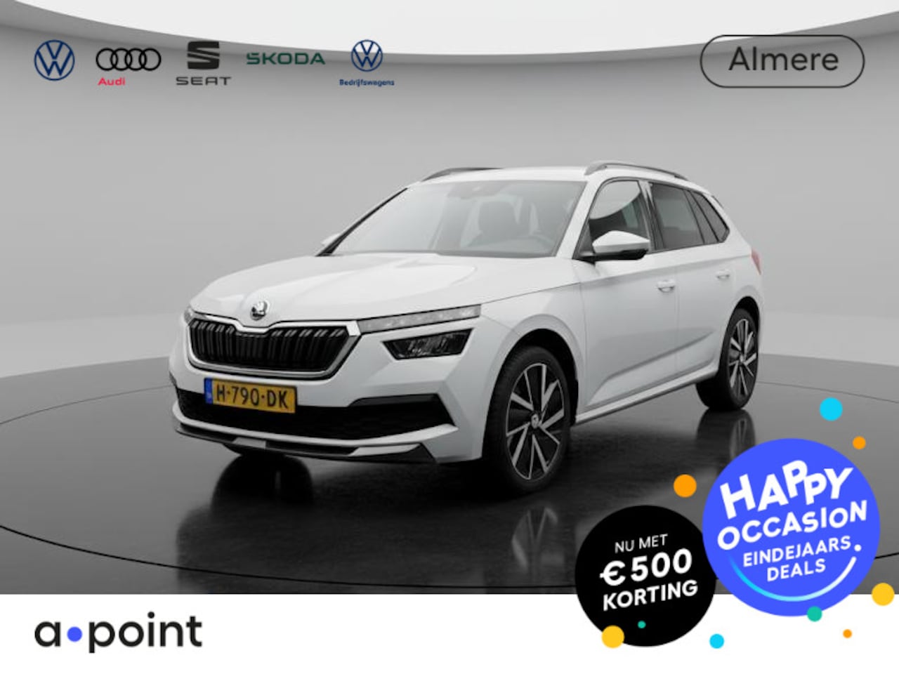 Skoda Kamiq - 1.0 TSI Sport Business 116PK | Clima | Apple carplay | Parkeersensoren achter | - AutoWereld.nl