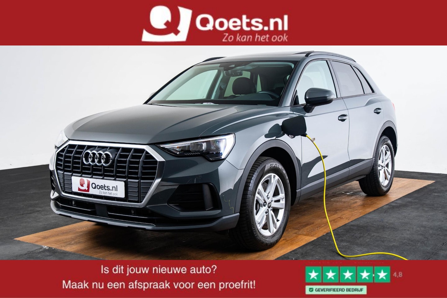 Audi Q3 - 45 TFSI e edition Panoramadak -Cruise Control - Getinte Ruiten - Buitenspiegels, elektrisc - AutoWereld.nl
