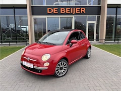 Fiat 500 C - 0.9 TwinAir Turbo Lounge Cabrio l Airco l halfleren bekleding