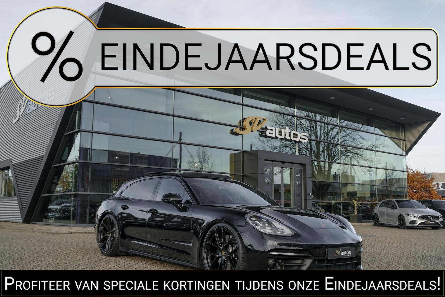 Porsche Panamera Sport Turismo - 2.9 4S 560pk E-Hybrid Facelift Panoramadak *BTW* Luchtvering Softclose Bose 22" LMV Camera - AutoWereld.nl