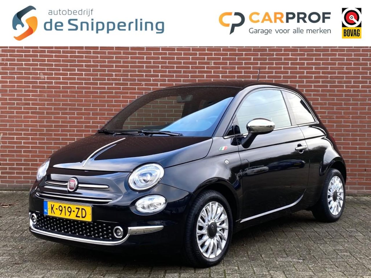 Fiat 500 - 1.0 HYBR. STAR NAV PANO CRUISE CARPLAY PDC DAB LMV - AutoWereld.nl