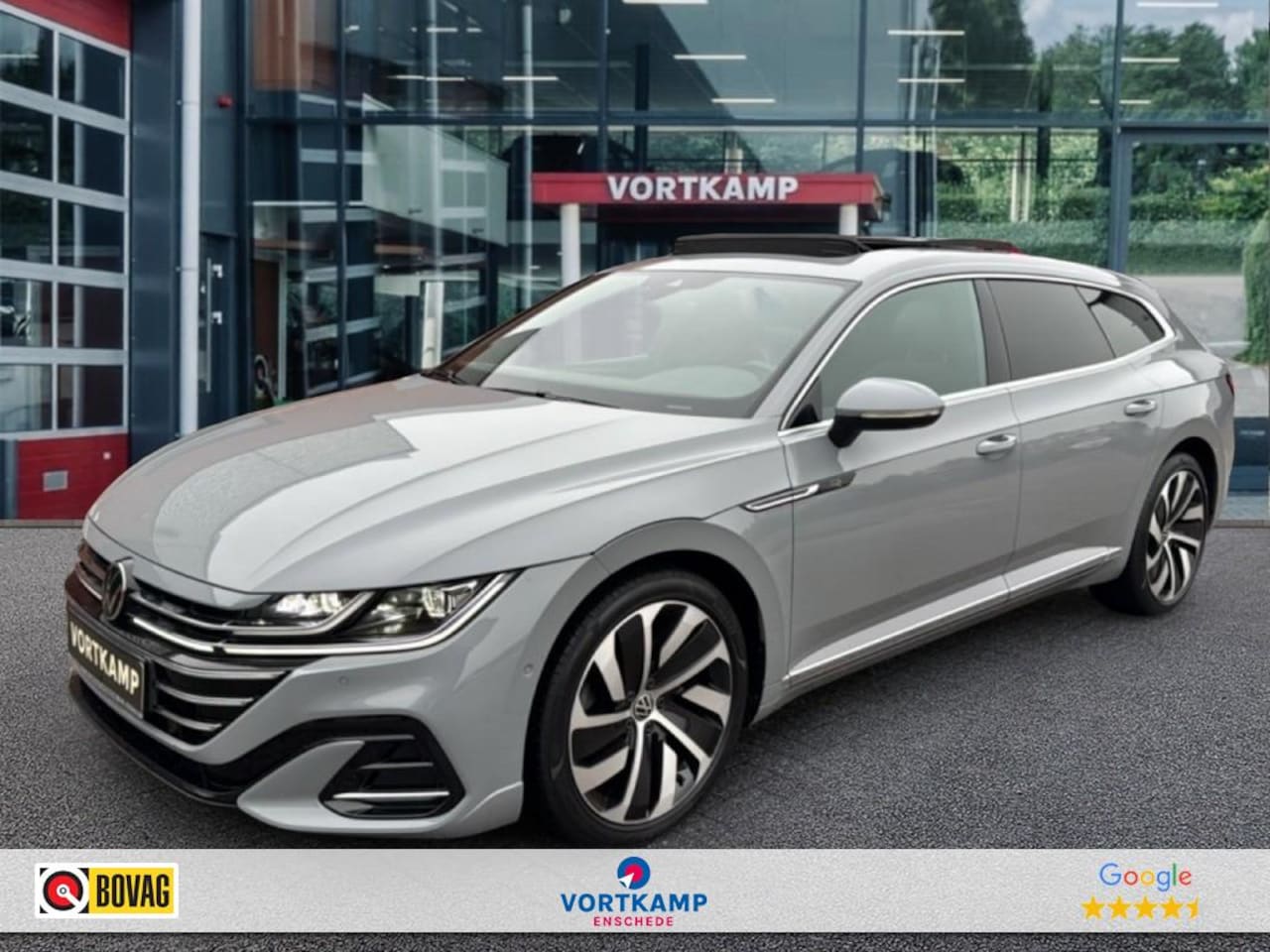 Volkswagen Arteon Shooting Brake - 2.0 TDI DSG R-LINE 360CAMERA/HARMANKARDON/ACC/PANO.DAK/NAVI/CARPLAY/STOEL+STUURVERW./ELEK. - AutoWereld.nl