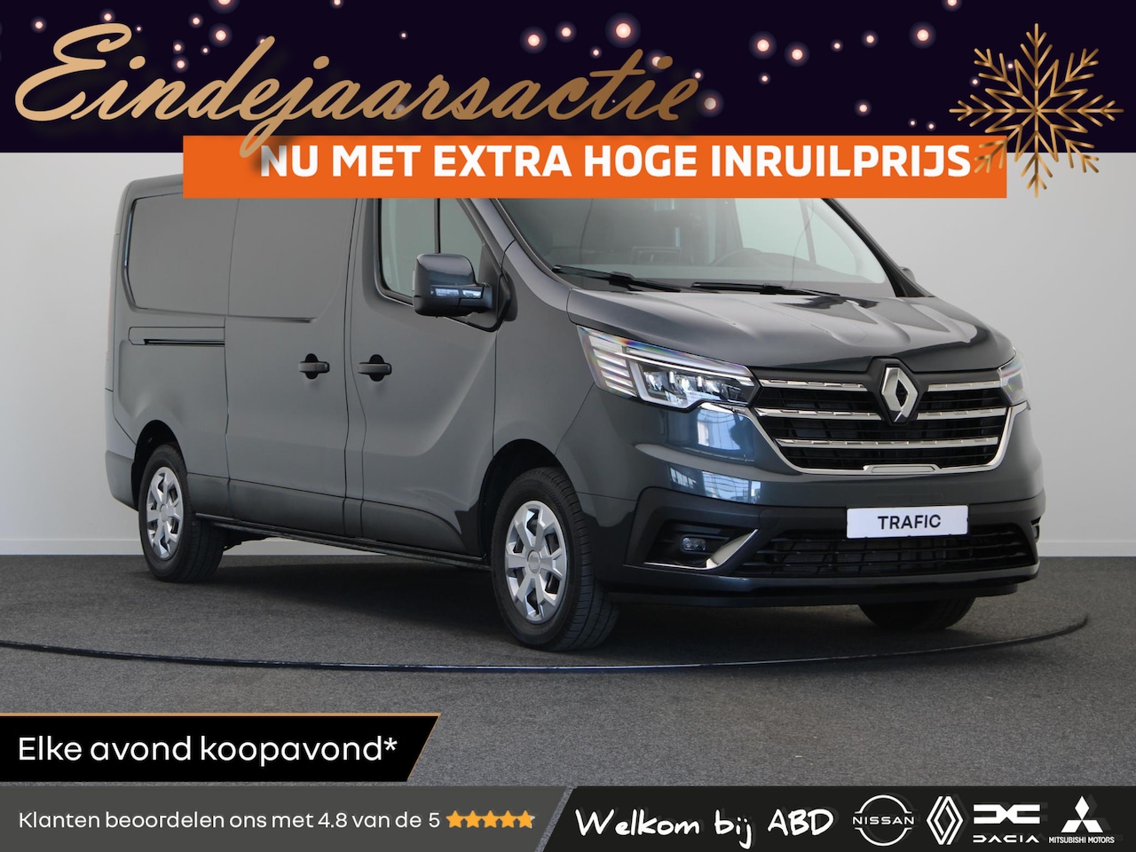 Renault Trafic E-Tech - T29 L2H1 Comfort 52 kWh | Parkeersensoren rondom | Achteruitrijcamera | Laadruimtepakket | - AutoWereld.nl