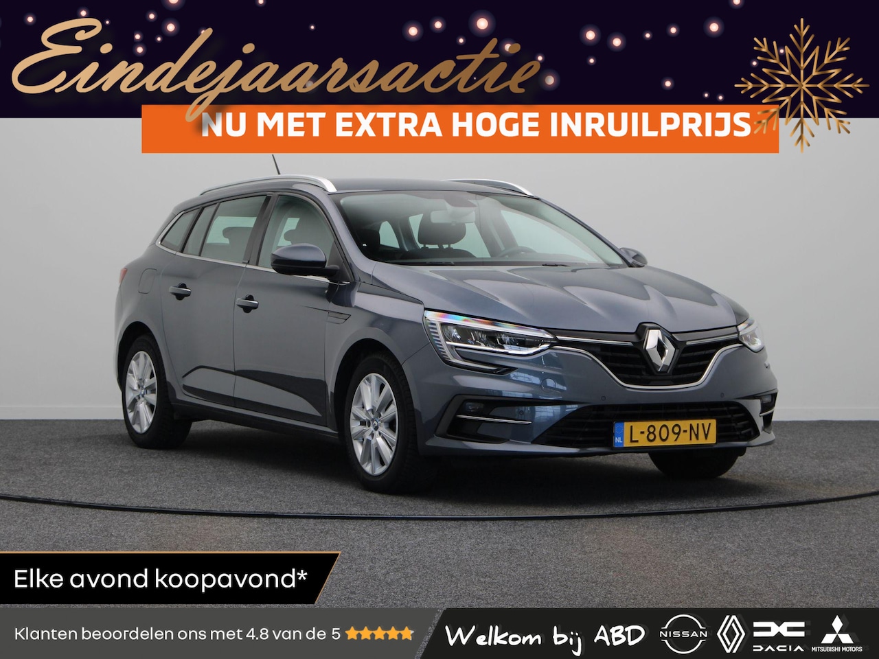 Renault Mégane E-Tech - Estate 1.6 Plug-In Hybrid 160 Business Zen | Trekhaak | Accu schore 88 | Dealer onderhoude - AutoWereld.nl