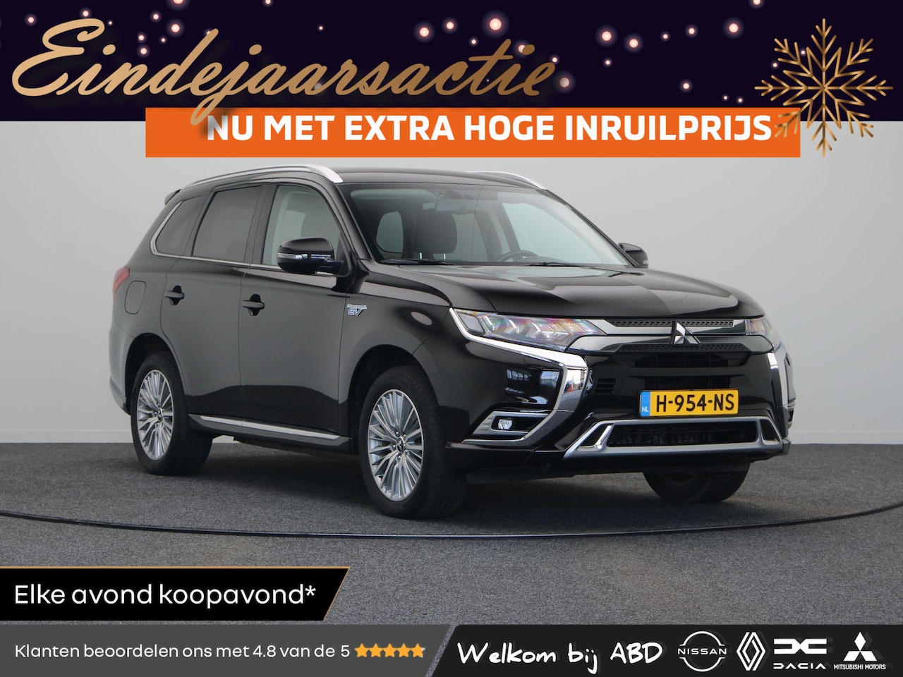 Mitsubishi Outlander - 2.4 PHEV Pure+ | Keyless | trekhaak | Clima | Cruise | Stoelverwarming | - AutoWereld.nl
