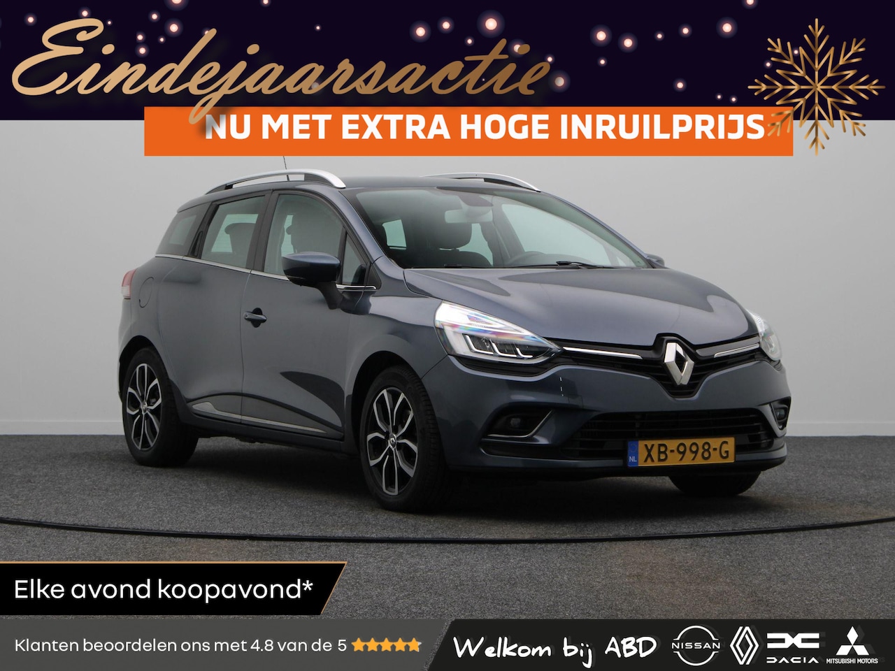 Renault Clio Estate - TCe 90pk Intens | Dealer onderhouden | Trekhaak | Climate control | - AutoWereld.nl