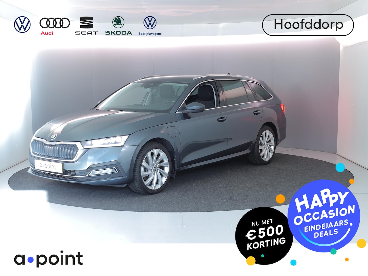 Skoda Octavia Combi - 1.4 TSI iV PHEV Business Edition Plus 204pk| Navi| trekhaak| 18'LM-velgen |verwarmde stln+ - AutoWereld.nl