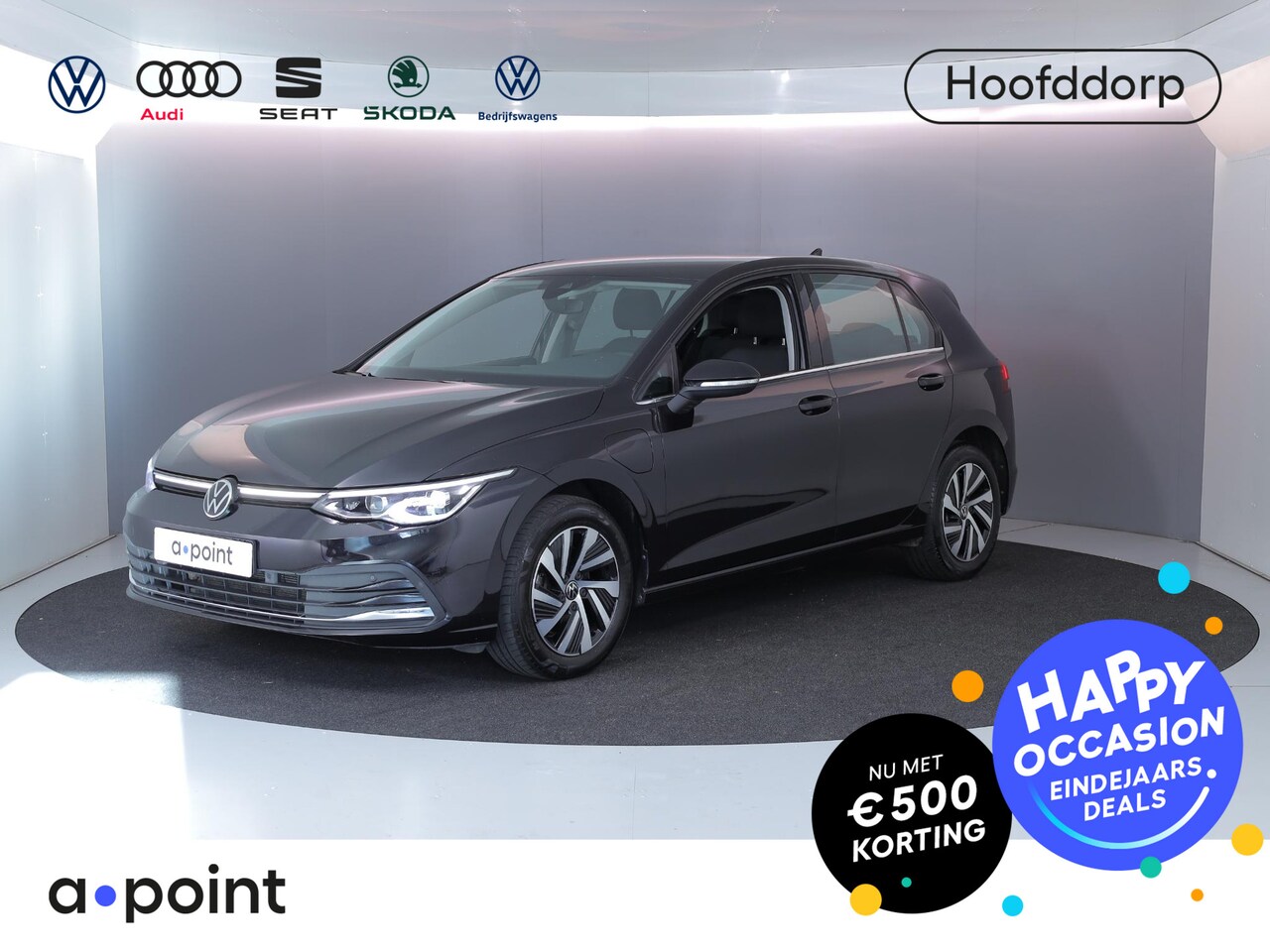 Volkswagen Golf - 1.4 eHybrid Style 204 pk Automaat (DSG) | Navigatie | Parkeersensoren | Autom. airco (3 zo - AutoWereld.nl