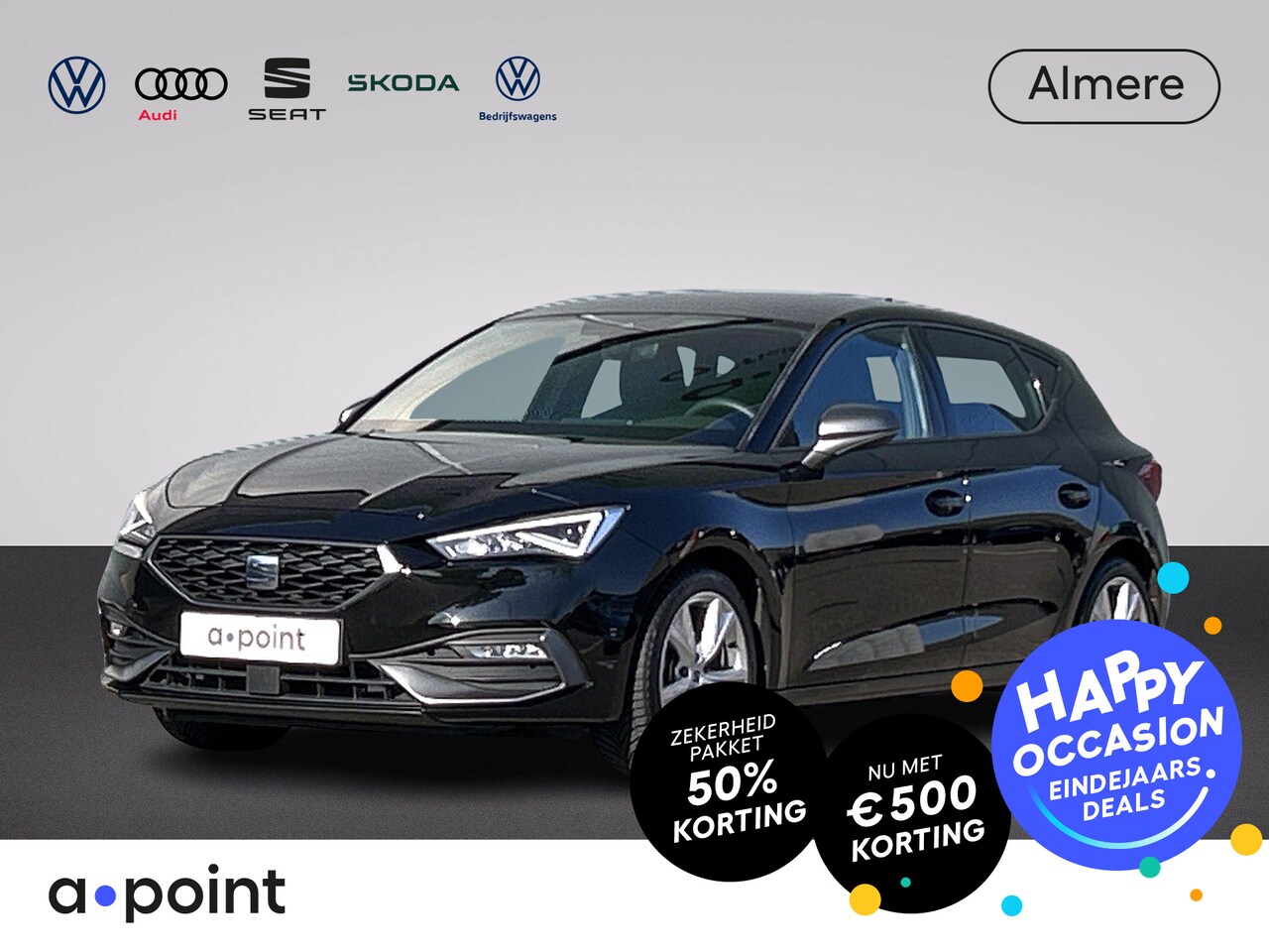 SEAT Leon - 1.0 TSI FR Business 110 pk | Verlengde garantie | Navigatie | Parkeersensoren achter | Ful - AutoWereld.nl
